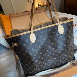 Stunning 100% Authenticity Guaranteed LV Never full Large